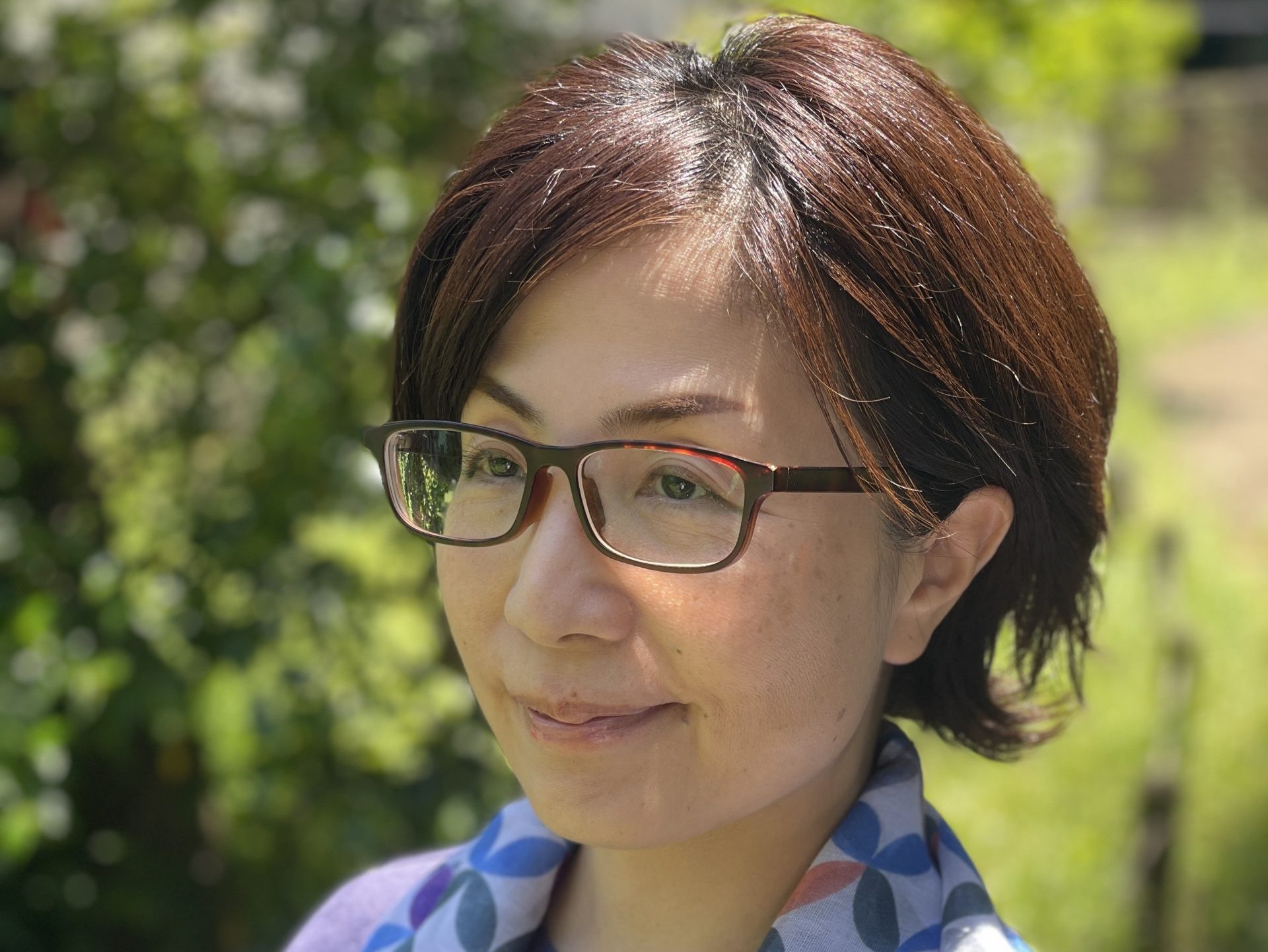 「<small>異文化間ファシリテーター、特定非営利活動法人 アサーティブジャパン 理事</small><br>福岡里砂」についての画像