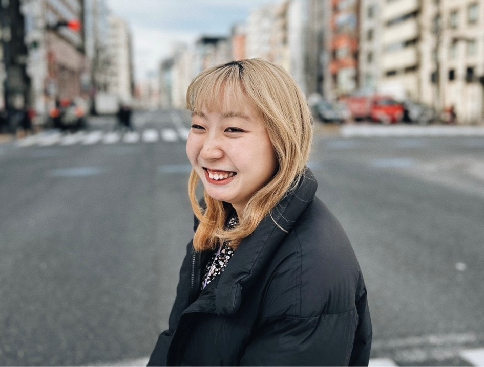 キャパシティビルディング講座2024修了生しらいりなこさんの写真。